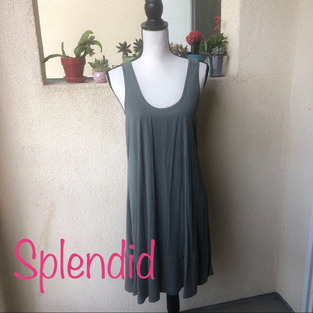 Sheath Army Green SPLENDID Dress
